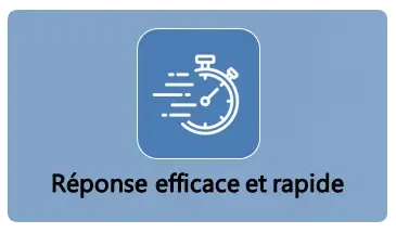 Réponse rapide et efficace